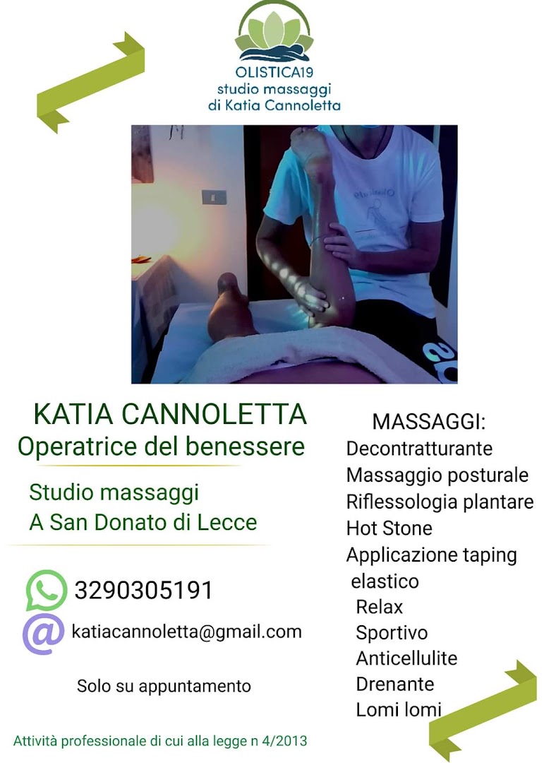 Studio massaggi "Olistica19" di Katia Cannoletta · Foto 7